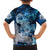 Eye of God Huginn and Muninn Viking Family Matching Off The Shoulder Long Sleeve Dress and Hawaiian Shirt Odin Ravens in Frostflame and Runeflight Style