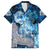Eye of God Huginn and Muninn Viking Family Matching Summer Maxi Dress and Hawaiian Shirt Odin Ravens in Frostflame and Runeflight Style