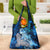 Eye of God Huginn and Muninn Viking Grocery Bag Odin Ravens in Frostflame and Runeflight Style