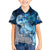 Eye of God Huginn and Muninn Viking Kid Hawaiian Shirt Odin Ravens in Frostflame and Runeflight Style