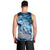 Eye of God Huginn and Muninn Viking Men Tank Top Odin Ravens in Frostflame and Runeflight Style