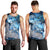 Eye of God Huginn and Muninn Viking Men Tank Top Odin Ravens in Frostflame and Runeflight Style