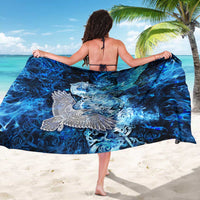 Eye of God Huginn and Muninn Viking Sarong Odin Ravens in Frostflame and Runeflight Style