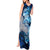 Eye of God Huginn and Muninn Viking Tank Maxi Dress Odin Ravens in Frostflame and Runeflight Style