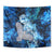 Eye of God Huginn and Muninn Viking Tapestry Odin Ravens in Frostflame and Runeflight Style