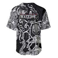Viking Warrior Baseball Jersey Tales Entwined in Nordic Knotwork