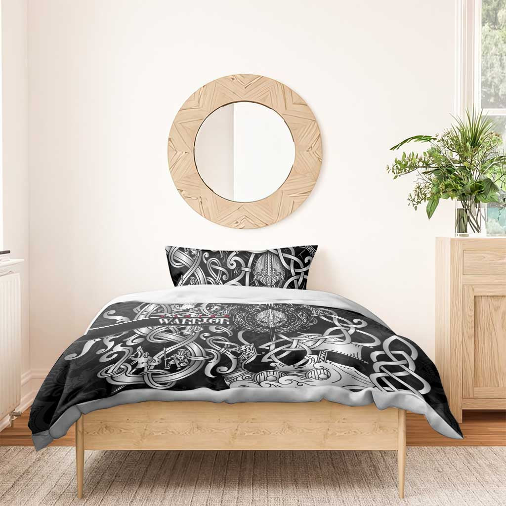 Viking Warrior Bedding Set Tales Entwined in Nordic Knotwork