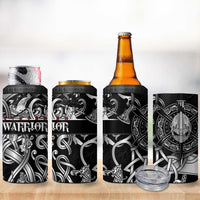 Viking Warrior 4 in 1 Can Cooler Tumbler Tales Entwined in Nordic Knotwork