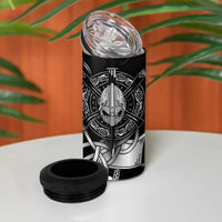 Viking Warrior 4 in 1 Can Cooler Tumbler Tales Entwined in Nordic Knotwork
