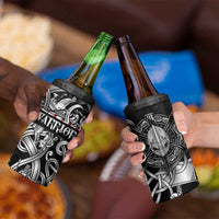Viking Warrior 4 in 1 Can Cooler Tumbler Tales Entwined in Nordic Knotwork