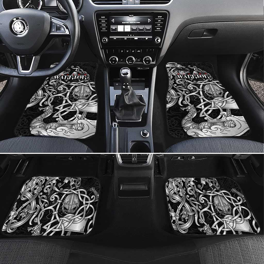 Viking Warrior Car Mats Tales Entwined in Nordic Knotwork