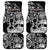 Viking Warrior Car Mats Tales Entwined in Nordic Knotwork