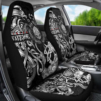 Viking Warrior Car Seat Cover Tales Entwined in Nordic Knotwork