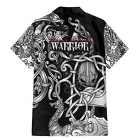 Viking Warrior Family Matching Mermaid Dress and Hawaiian Shirt Tales Entwined in Nordic Knotwork