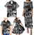 Viking Warrior Family Matching Puletasi and Hawaiian Shirt Tales Entwined in Nordic Knotwork