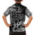 Viking Warrior Family Matching Summer Maxi Dress and Hawaiian Shirt Tales Entwined in Nordic Knotwork