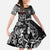 Viking Warrior Family Matching Summer Maxi Dress and Hawaiian Shirt Tales Entwined in Nordic Knotwork
