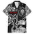 Viking Warrior Family Matching Summer Maxi Dress and Hawaiian Shirt Tales Entwined in Nordic Knotwork