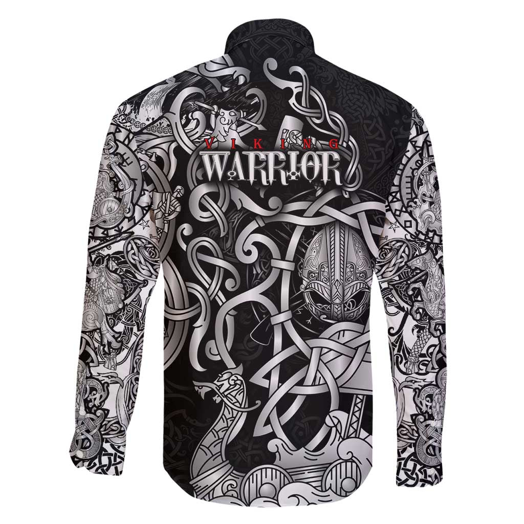 Viking Warrior Family Matching Summer Maxi Dress and Hawaiian Shirt Tales Entwined in Nordic Knotwork