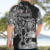 Viking Warrior Hawaiian Shirt Tales Entwined in Nordic Knotwork