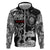 Viking Warrior Hoodie Tales Entwined in Nordic Knotwork
