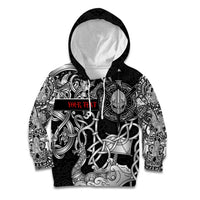 Viking Warrior Kid Hoodie Tales Entwined in Nordic Knotwork