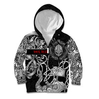 Viking Warrior Kid Hoodie Tales Entwined in Nordic Knotwork