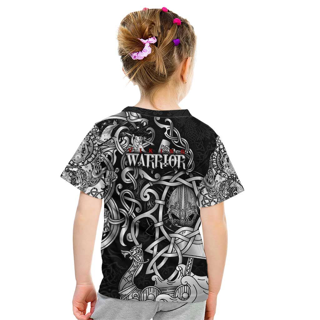 Viking Warrior Kid T Shirt Tales Entwined in Nordic Knotwork