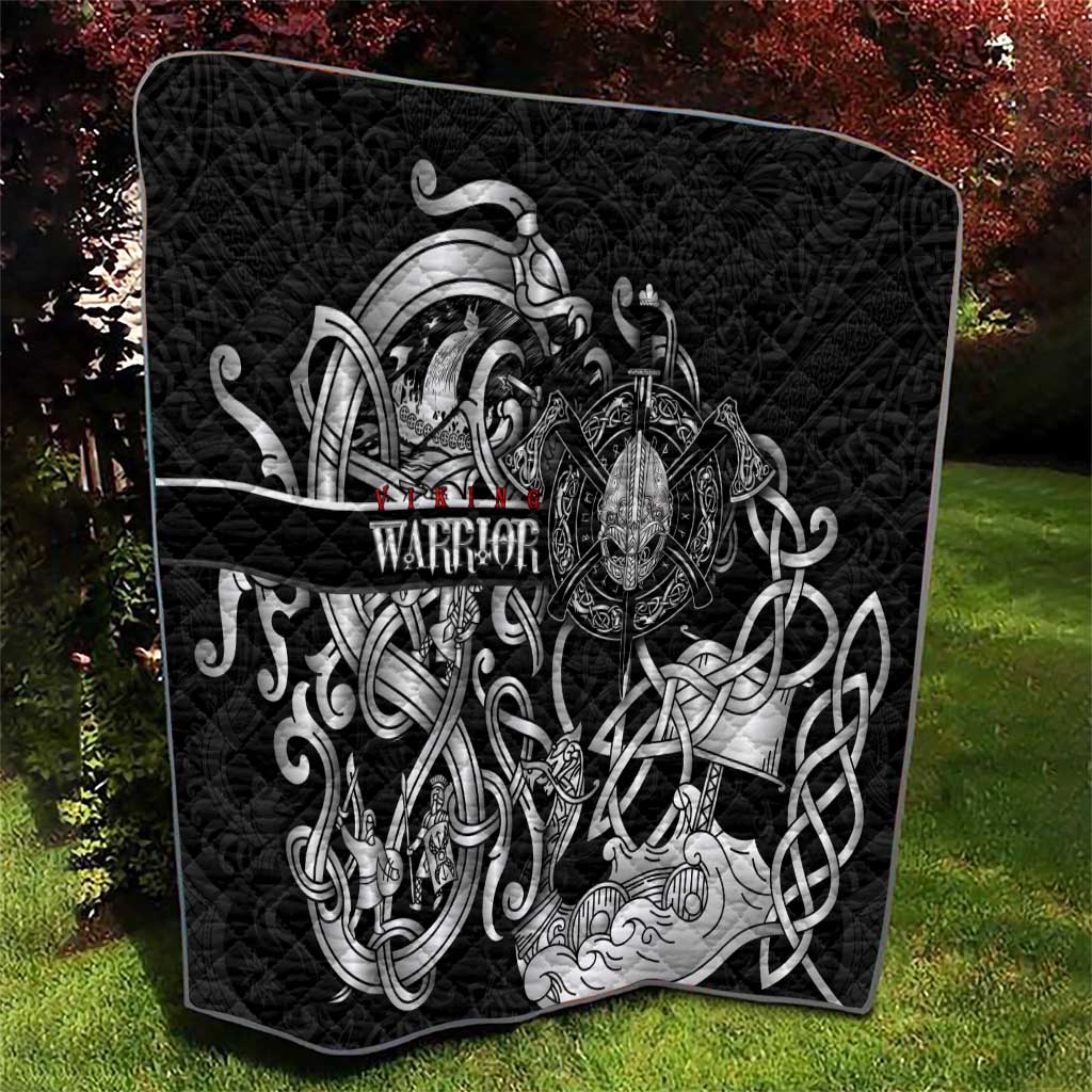 Viking Warrior Quilt Tales Entwined in Nordic Knotwork