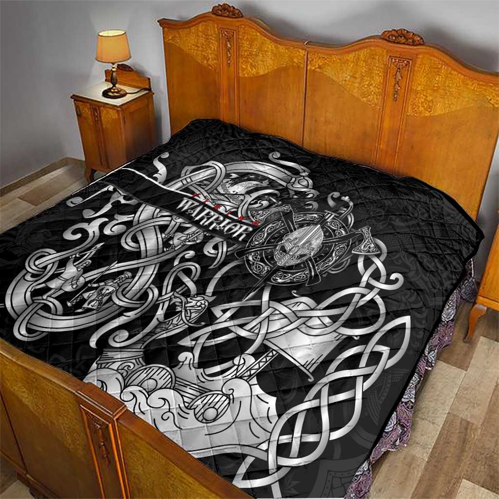 Viking Warrior Quilt Tales Entwined in Nordic Knotwork