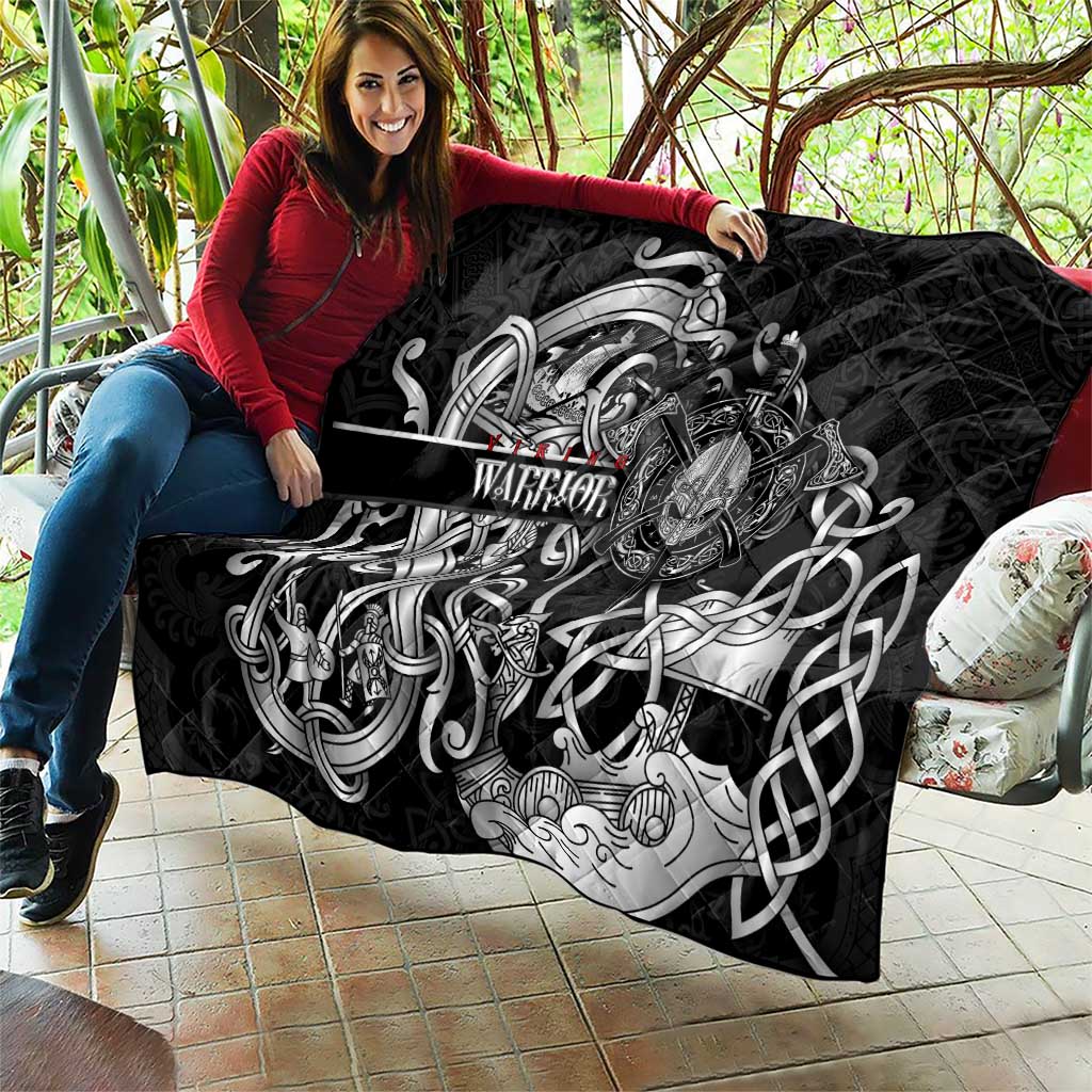 Viking Warrior Quilt Tales Entwined in Nordic Knotwork