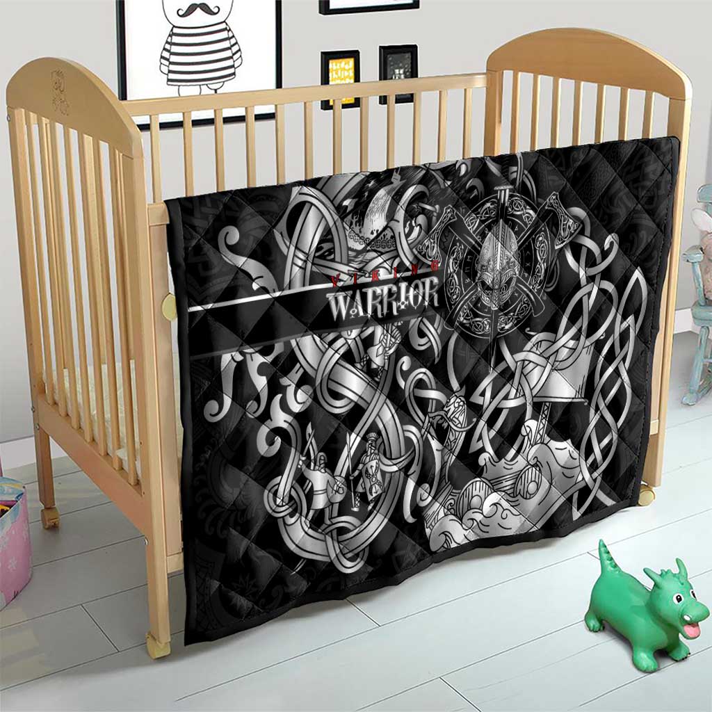 Viking Warrior Quilt Tales Entwined in Nordic Knotwork