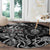 Viking Warrior Round Carpet Tales Entwined in Nordic Knotwork