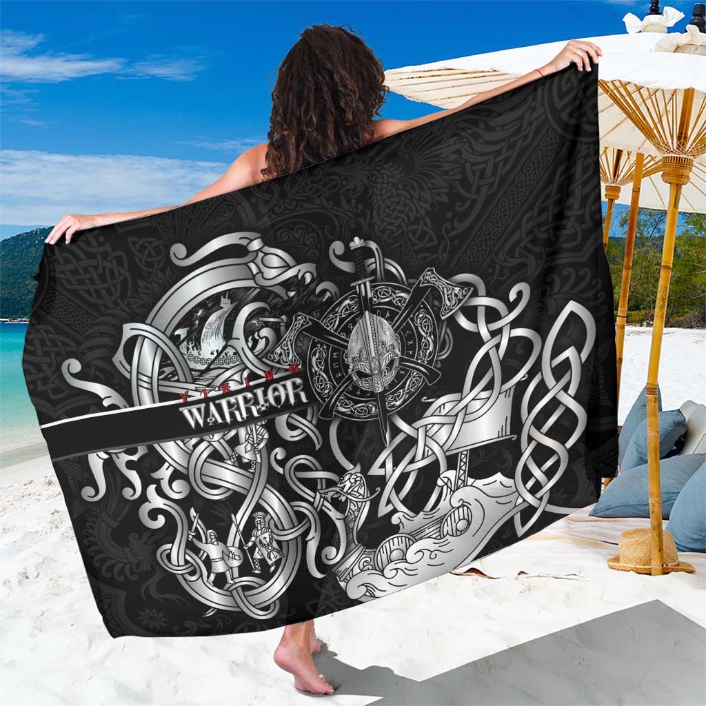Viking Warrior Sarong Tales Entwined in Nordic Knotwork