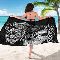 Viking Warrior Sarong Tales Entwined in Nordic Knotwork