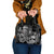 Viking Warrior Shoulder Handbag Tales Entwined in Nordic Knotwork