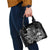 Viking Warrior Shoulder Handbag Tales Entwined in Nordic Knotwork