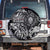 Viking Warrior Spare Tire Cover Tales Entwined in Nordic Knotwork