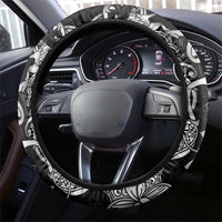 Viking Warrior Steering Wheel Cover Tales Entwined in Nordic Knotwork