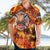 Firefighter Fathers Day Hawaiian Shirt Dad By Name - Firefighter By Heart
