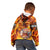Firefighter Fathers Day Kid Hoodie Dad By Name - Firefighter By Heart