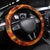 Firefighter Fathers Day Steering Wheel Cover Dad By Name - Firefighter By Heart