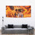 Firefighter Fathers Day Tapestry Dad By Name - Firefighter By Heart