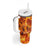 Firefighter Fathers Day Tumbler With Handle Dad By Name - Firefighter By Heart