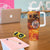 Firefighter Fathers Day Tumbler With Handle Dad By Name - Firefighter By Heart