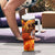 Firefighter Fathers Day Tumbler With Handle Dad By Name - Firefighter By Heart