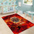 Firefighter Dad Area Rug a Hero in the Flames - a Light in Our Lives