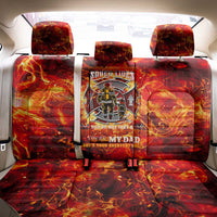 Firefighter Dad Back Car Seat Cover a Hero in the Flames - a Light in Our Lives