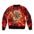 Firefighter Dad Bomber Jacket a Hero in the Flames - a Light in Our Lives