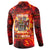 Firefighter Dad Button Sweatshirt a Hero in the Flames - a Light in Our Lives